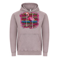 Vintage Zinc Flamingo Christmas Vintage Hoodie - Bettercallsaul
