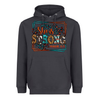 Smoke She is strong proverbs 31:25 Heavyweight Hoodie - LillyAllenDesigns