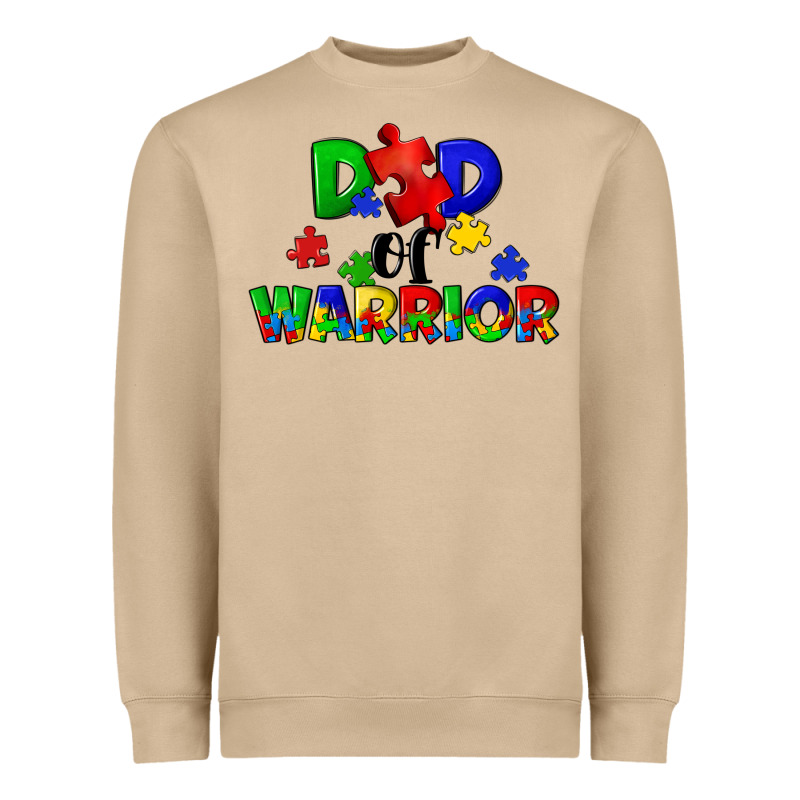 Dad Of Warrior Heavyweight Sweatshirt by CowGirlArtShop | Teevron