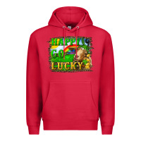 Cardinal happy go lucky goat Premium Hoodie - RanaPortraitStore