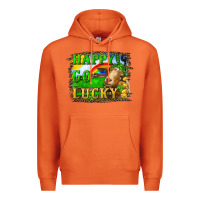 Carrot happy go lucky goat Premium Hoodie - RanaPortraitStore