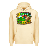 Pina Colada happy go lucky goat Premium Hoodie - RanaPortraitStore