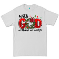 Dove Grey with god all things are possible Premium Tee - MaliasSmallBusiness