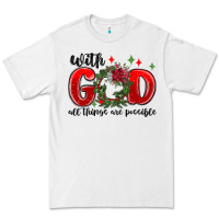 White with god all things are possible Premium Tee - MaliasSmallBusiness