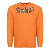 Carrot western mama pink roses Mother's Day Premium Sweatshirt - LillyAllenDesigns