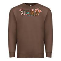 Chestnut western mama pink roses Mother's Day Premium Sweatshirt - LillyAllenDesigns