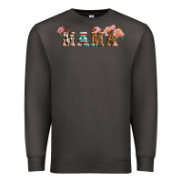 Smoke western mama pink roses Mother's Day Premium Sweatshirt - LillyAllenDesigns