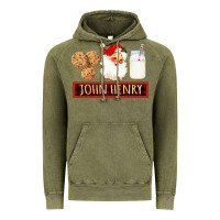 Vintage Olive john henry Vintage Hoodie - Bettercallsaul