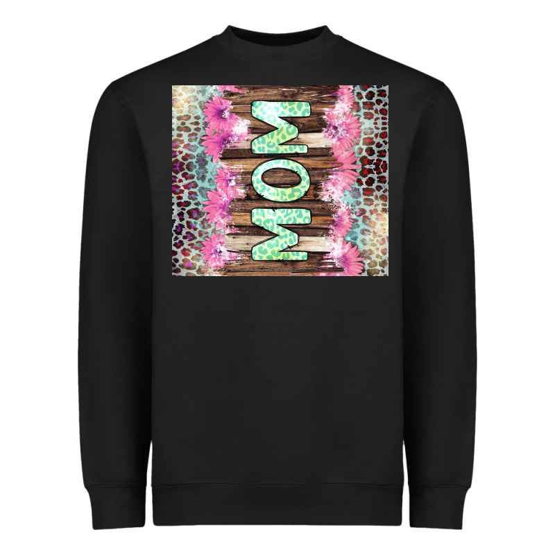 Mom Leopard Heavyweight Sweatshirt by CowGirlArtShop | Teevron