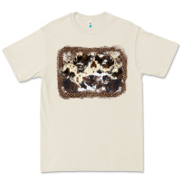 Bone Cowhide Leopard Background Premium Tee - JahusDesignShop