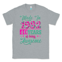 Heather Grey made in 1982, 40 years of being awesome Classic Tee - Jasminsmagicworld