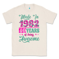 Natural made in 1982, 40 years of being awesome Classic Tee - Jasminsmagicworld
