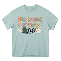 Arona massage therapist life Heavy Core Tee - MaliasSmallBusiness