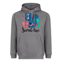 Storm Scrub Life Nurse Heavyweight Hoodie - LillyAllenDesigns