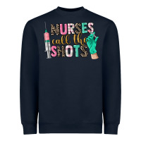Navy nurses call the shots Heavyweight Sweatshirt - CowGirlArtShop