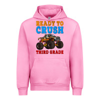Fuchsia Pink ready to crush third grade Urban Hoodie - Artiststas