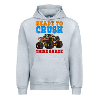 Heather Grey ready to crush third grade Urban Hoodie - Artiststas