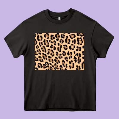 Leopard Background 3200x2400 Heavy Core Tee Designed By Adodesignshop