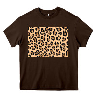Chocolate Brown leopard background 3200x2400 Heavy Core Tee - AdoDesignShop