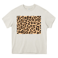Cream leopard background 3200x2400 Heavy Core Tee - AdoDesignShop