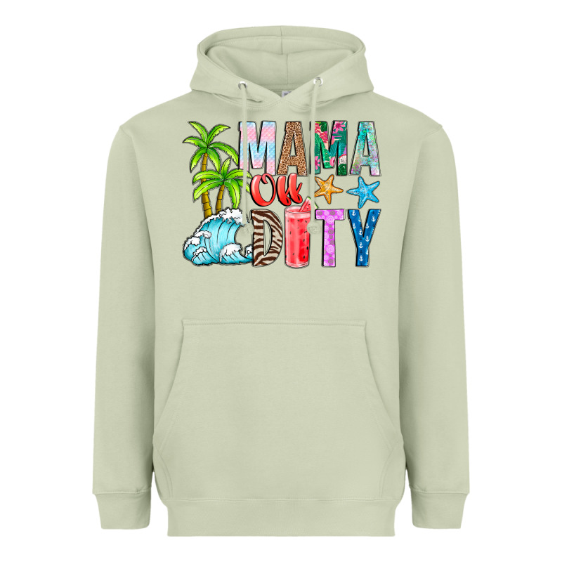 Mama Of Duty Heavyweight Hoodie by CowhideDigitalArt | Teevron