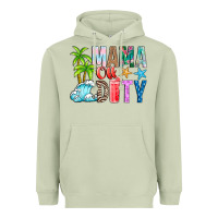 Matcha Mama Of Duty Heavyweight Hoodie - CowhideDigitalArt
