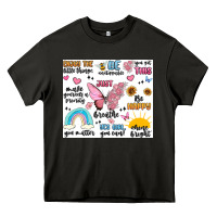 Asphalt positive affirmations Heavy Core Tee - MaliasSmallBusiness