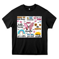 Black positive affirmations Heavy Core Tee - MaliasSmallBusiness