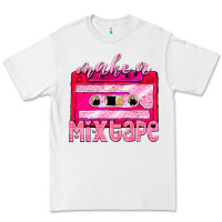 White make a mixtape cassette Premium Tee - NancyCooperArtShop