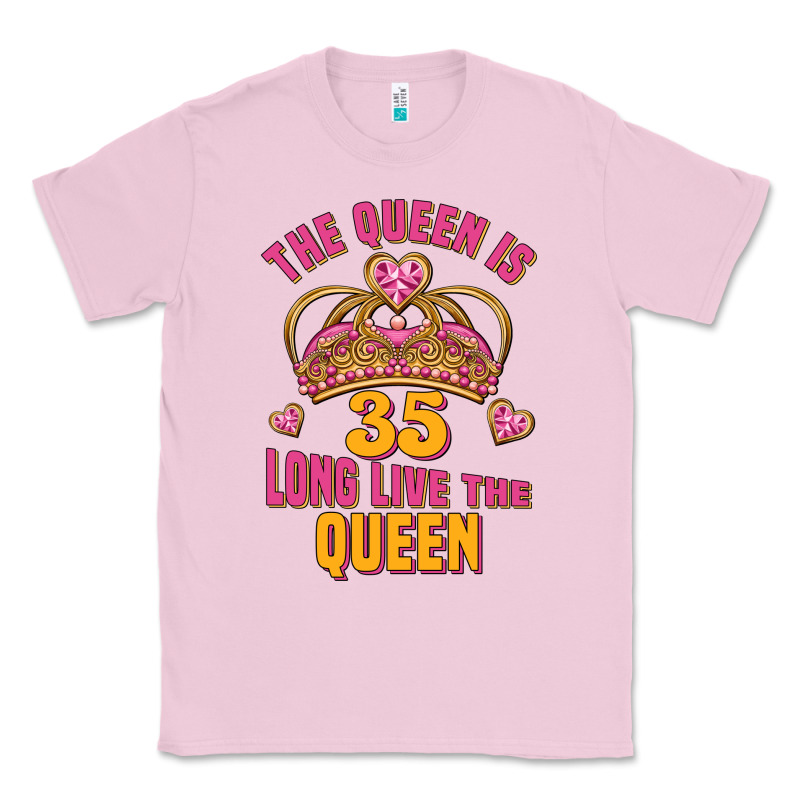 The Queen Is 35 Long Live The Queen Classic Tee by Jasminsmagicworld | Teevron