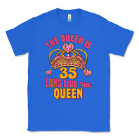 True Royal the queen is 35 long live the queen Classic Tee - Jasminsmagicworld