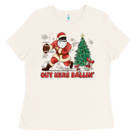 Bone out here ballin' Ladies Tee - MaliasSmallBusiness