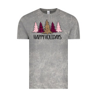 Cloud Rock Happy Holidays Tree Vintage Tee - Bettercallsaul