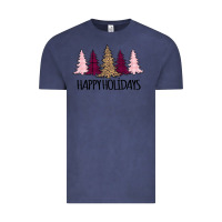 Vintage Denim Happy Holidays Tree Vintage Tee - Bettercallsaul