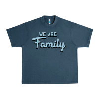 Midnight Navy We Are Family Urban Heavy Tee - Bettercallsaul