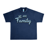 Navy We Are Family Urban Heavy Tee - Bettercallsaul