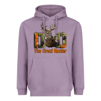 Lavender Western Dad The Great Deer Hunter Heavyweight Hoodie - LillyAllenDesigns