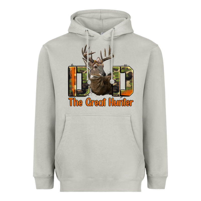 Western Dad The Great Deer Hunter Heavyweight Hoodie by LillyAllenDesigns | Teevron
