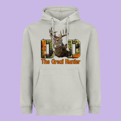 Western Dad The Great Deer Hunter Heavyweight Hoodie Designed By Lillyallendesigns