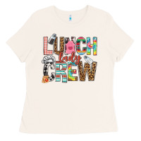 Bone lunch lady crew Ladies Tee - NancyCooperArtShop