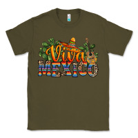 Army Green viva mexico Classic Tee - RanaPortraitStore