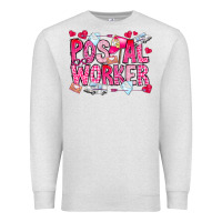 Oatmeal Heather Postal Worker Premium Sweatshirt - CowhideDigitalArt