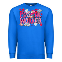 True Royal Postal Worker Premium Sweatshirt - CowhideDigitalArt