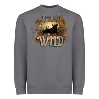 Storm Keep it wild western bull Heavyweight Sweatshirt - HowdyJamesFarm