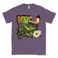 Lavender louisiana state Classic Tee - BarkalooDesign