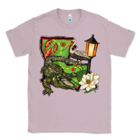 Lilac louisiana state Classic Tee - BarkalooDesign