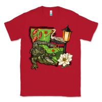 Red louisiana state Classic Tee - BarkalooDesign