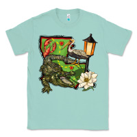 Seafoam louisiana state Classic Tee - BarkalooDesign