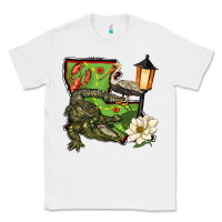 White louisiana state Classic Tee - BarkalooDesign
