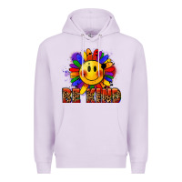 Lilac Be kind pride Premium Hoodie - FaDigitalArtStudio